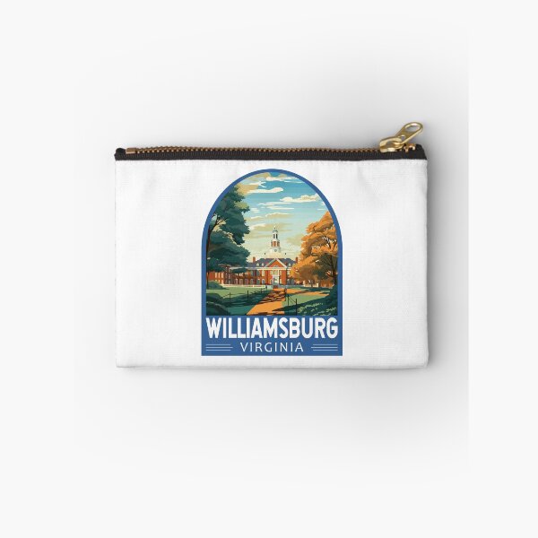 Item preview, Williamsburg Virginia Travel Art Emblem designed and sold by KrisSidDesigns.