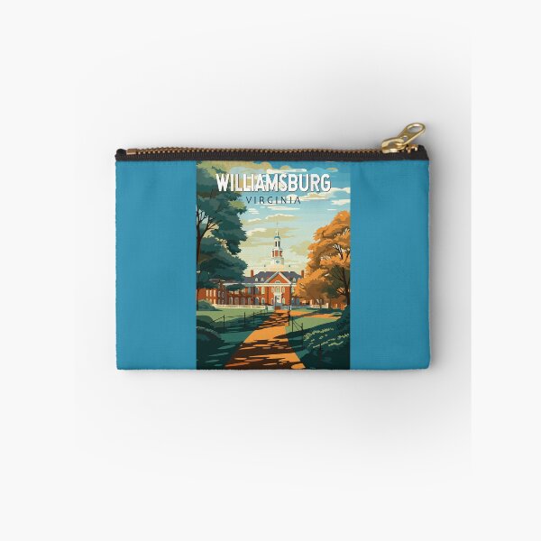 Item preview, Williamsburg Virginia Travel Art Vintage designed and sold by KrisSidDesigns.