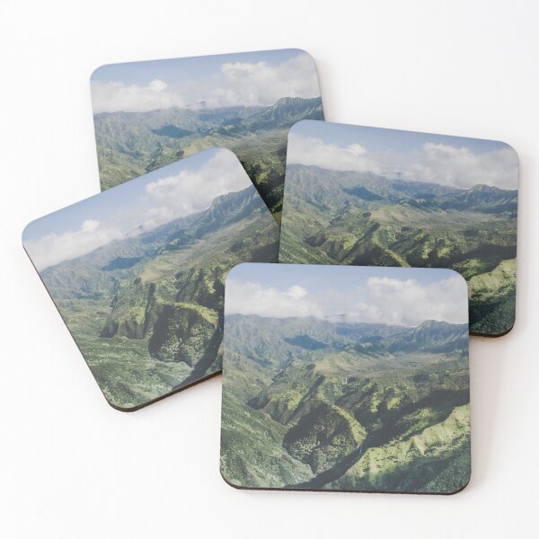 Item preview, Curving Mountains in Kauai Hawaii designed and sold by MeganMatsuoka.