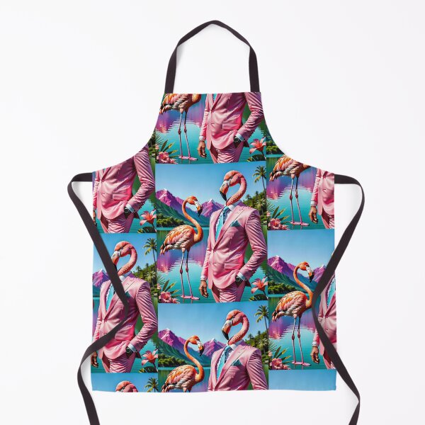 Artikelvorschau, Modischer Flamingo entworfen und verkauft von Randy Turnbow.