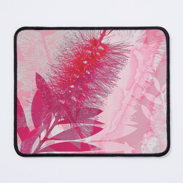 Item preview, Bottlebrush flowers Australian flora pink designed and sold by blueidesign.