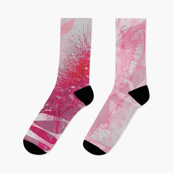 Item preview, Bottlebrush flowers Australian flora pink designed and sold by blueidesign.