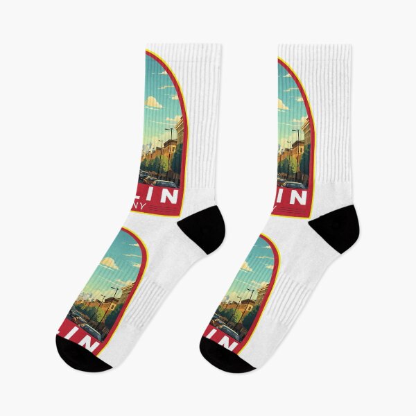Item preview, Berlin Germany Travel Art Emblem designed and sold by KrisSidDesigns.