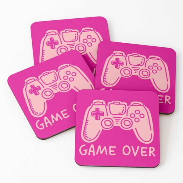 Item preview, Pink Video Game | Game over | Video Game Party | Gamers Best Gift designed and sold by WycWycCo.