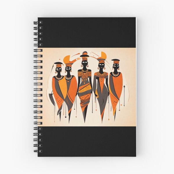 Item preview, five african women designed and sold by Mechanical-Artt.