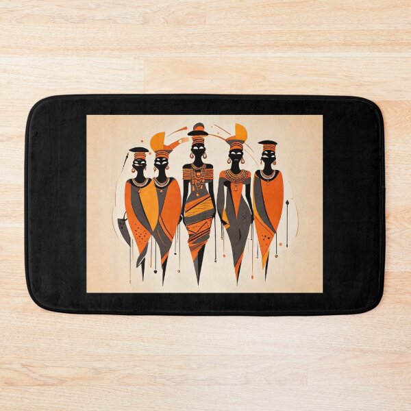 Item preview, five african women designed and sold by Mechanical-Artt.