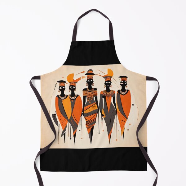 Item preview, five african women designed and sold by Mechanical-Artt.