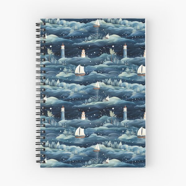 Item preview, nautical nonsense seamless pattern paper designed and sold by ak-shops.