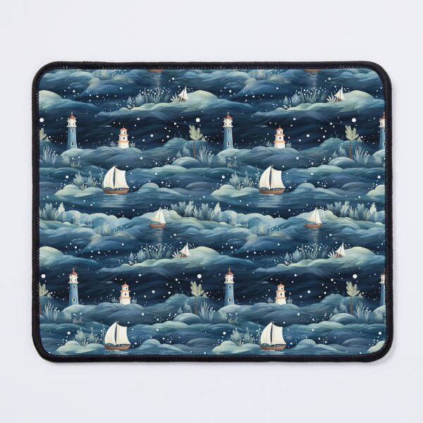 Item preview, nautical nonsense seamless pattern paper designed and sold by ak-shops.