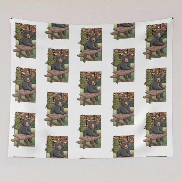 Item preview, Hungry Black Bear designed and sold by Alexa Crookston.
