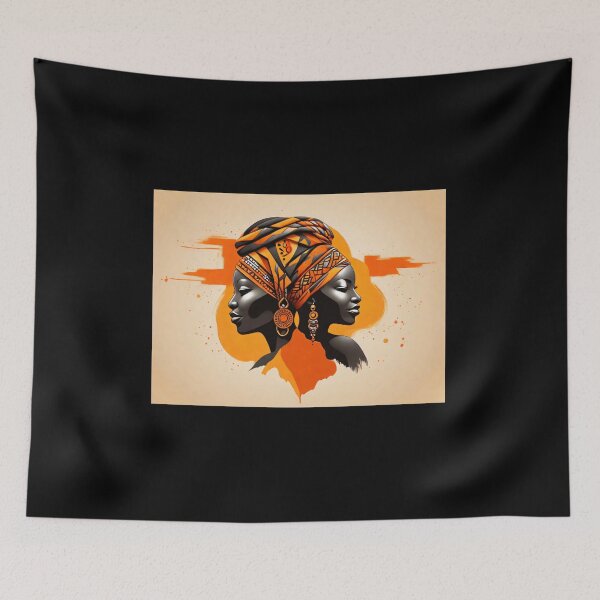 Item preview, Twin Flames: African Women's Essence designed and sold by Mechanical-Artt.
