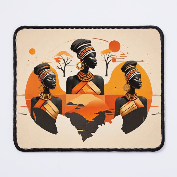 Item preview, Radiant Trio: African Women in Art designed and sold by Mechanical-Artt.