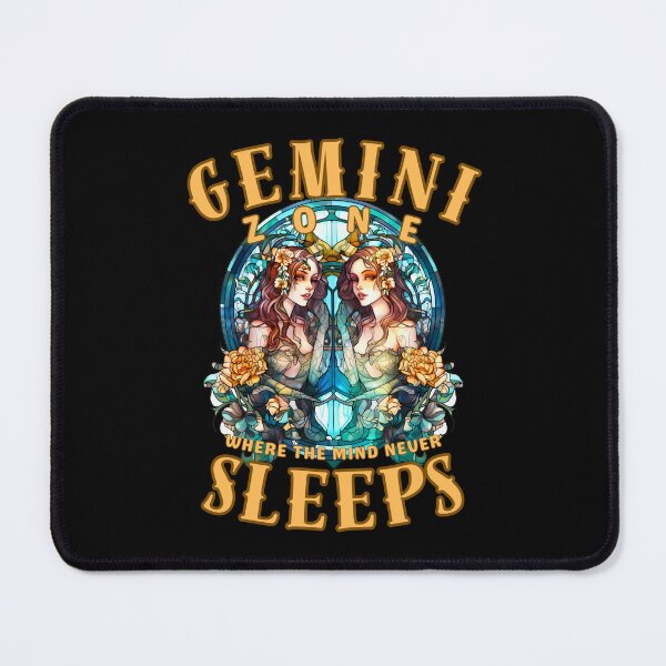 Item preview, Gemini Zone: Where The Mind Never Sleeps. gemini zodiac sign designed and sold by ZodiacWonders.