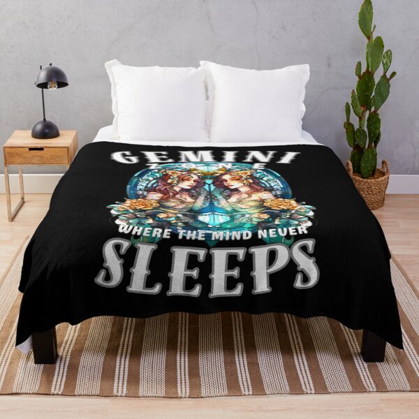 Item preview, Gemini Zone: Where The Mind Never Sleeps designed and sold by ZodiacWonders.
