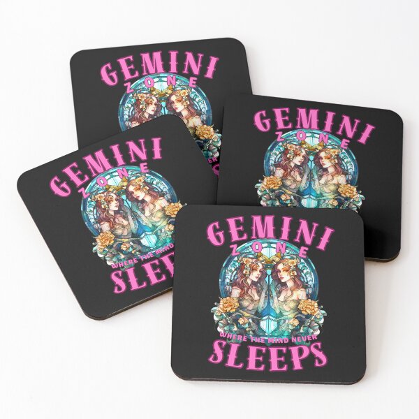 Item preview, Gemini Zone: Where The Mind Never Sleeps. gemini astrological sign designed and sold by ZodiacWonders.