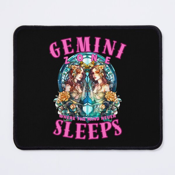 Item preview, Gemini Zone: Where The Mind Never Sleeps. gemini astrological sign designed and sold by ZodiacWonders.
