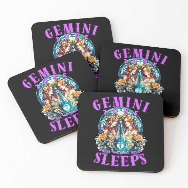 Item preview, Gemini Zone: Where The Mind Never Sleeps. gemini constellation designed and sold by ZodiacWonders.
