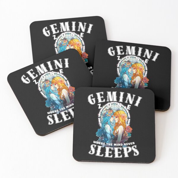 Item preview, Gemini Zone: Where The Mind Never Sleeps. gemini sayings designed and sold by ZodiacWonders.