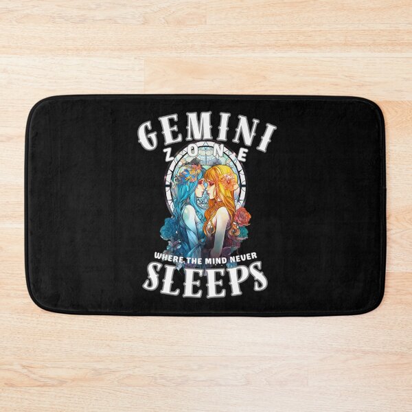 Item preview, Gemini Zone: Where The Mind Never Sleeps. gemini sayings designed and sold by ZodiacWonders.