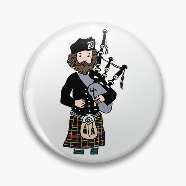 Item preview, funny Scottish musician bagpipe player designed and sold by rutthawitc.