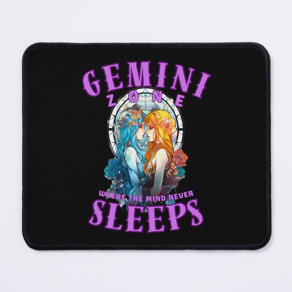 Item preview, Gemini Zone: Where The Mind Never Sleeps. gemini season designed and sold by ZodiacWonders.