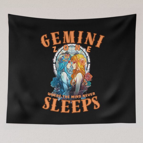 Item preview, Gemini Zone: Where The Mind Never Sleeps. gemini horoscope designed and sold by ZodiacWonders.
