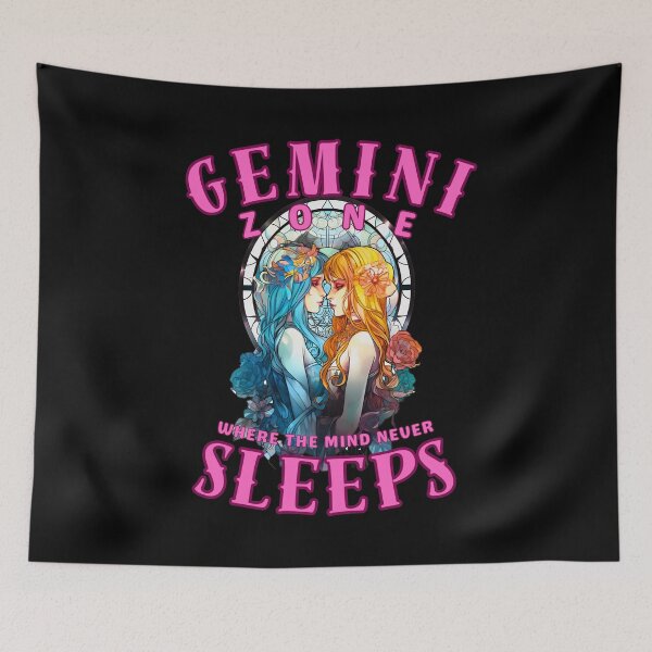 Item preview, Gemini Zone: Where The Mind Never Sleeps. gemini lovers designed and sold by ZodiacWonders.