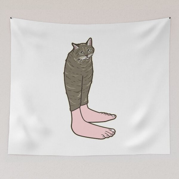 Item preview, cat human feet designed and sold by Rzera-.