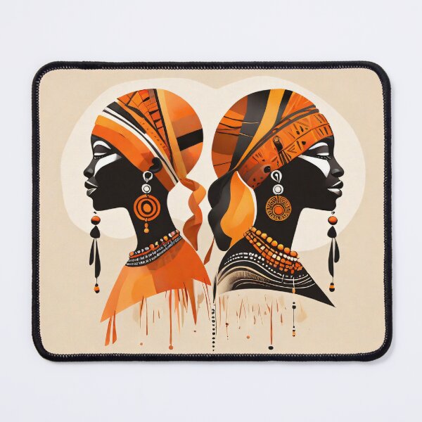 Item preview, Harmony of Heritage: Twin African Elegance designed and sold by Mechanical-Artt.