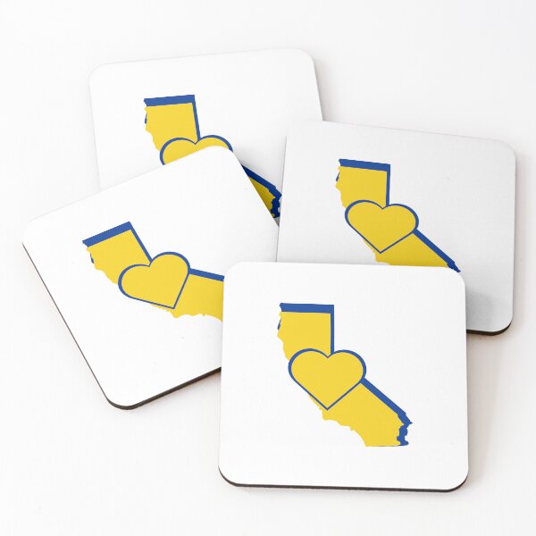 Item preview, California Love Design, Blue And Yellow. designed and sold by PNWEnergy.