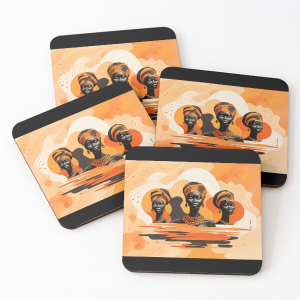 Item preview, Vibrant Beauty: African Women Portrayal designed and sold by Mechanical-Artt.