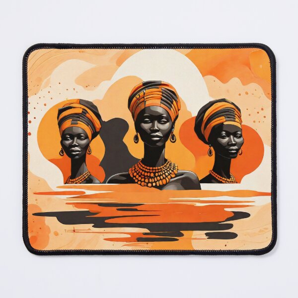 Item preview, Vibrant Beauty: African Women Portrayal designed and sold by Mechanical-Artt.