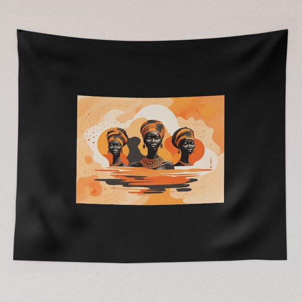 Item preview, Vibrant Beauty: African Women Portrayal designed and sold by Mechanical-Artt.