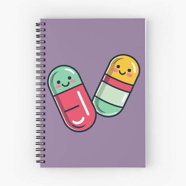 Item preview, cute cartoon pill  designed and sold by zoldi.