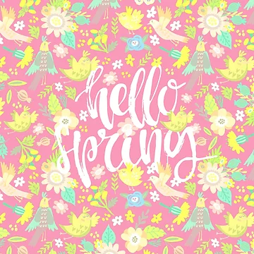 Artwork thumbnail, Hello Spring (Soft Peach) by Mandala Of Life