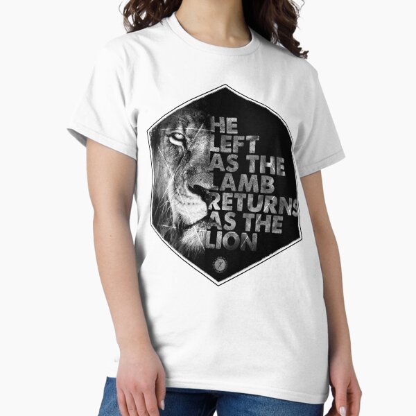 Item preview, Left as Lamb Returning as Lion by JT4Christ designed and sold by JtDesign4Christ.