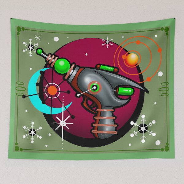 Item preview, .Atomic Ray Gun  designed and sold by MetroInk.