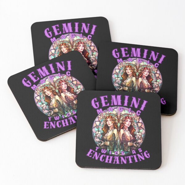 Item preview, Gemini Magic: Twice As Enchanting. gemini season designed and sold by ZodiacWonders.