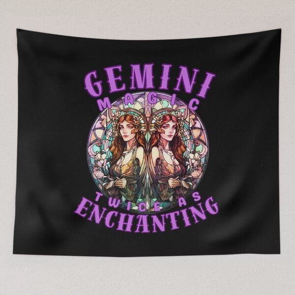 Item preview, Gemini Magic: Twice As Enchanting. gemini season designed and sold by ZodiacWonders.