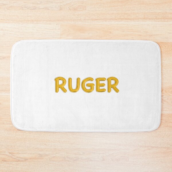 Item preview, Golden Balloon Foil Big Ruger Name Label designed and sold by NormadWorld.
