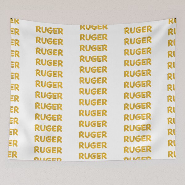 Item preview, Golden Balloon Foil Big Ruger Name Label designed and sold by NormadWorld.