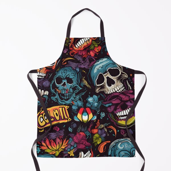 Item preview, Vibrant Skull Montage Artistic Expression T-Shirt designed and sold by inkArtistryfine.