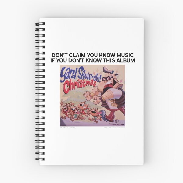 Item preview, Big Time Rush Yard Squirrels Christmas Album designed and sold by ArtThatGlitters.