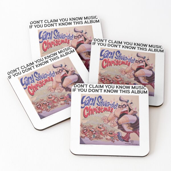 Item preview, Big Time Rush Yard Squirrels Christmas Album designed and sold by ArtThatGlitters.