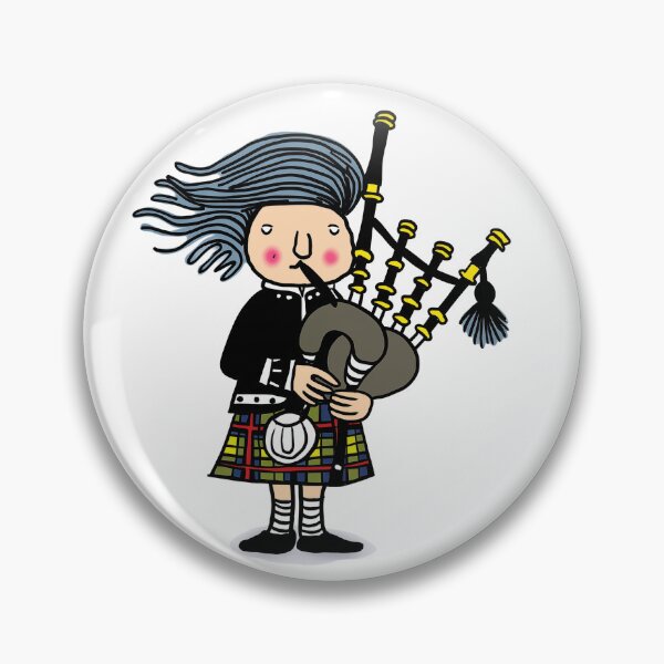 Item preview, scottish funny musician bagpipe player designed and sold by rutthawitc.