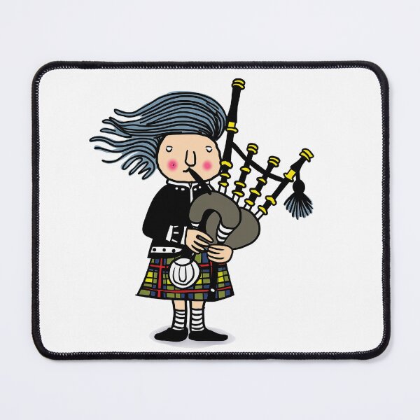 Item preview, scottish funny musician bagpipe player designed and sold by rutthawitc.