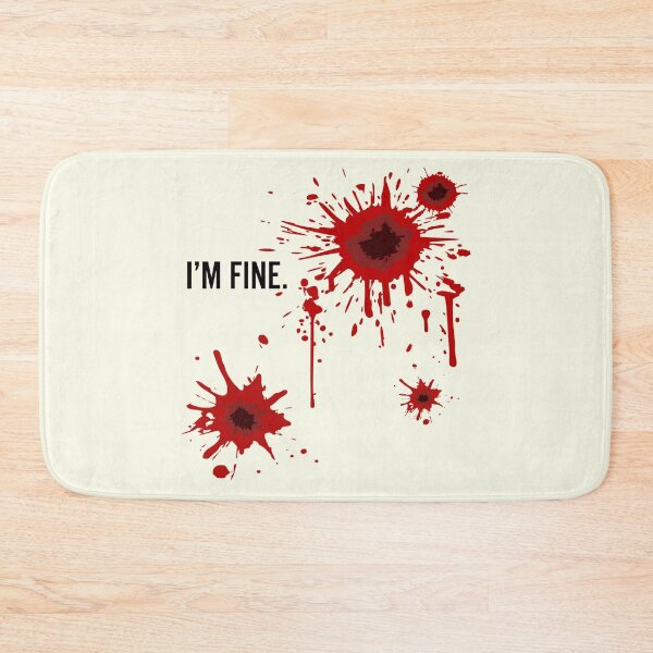 Item preview, Gunshot Wound I'm Fine designed and sold by CreepyCornerArt.