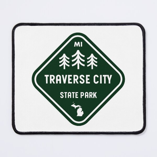 Item preview, Traverse City State Park Michigan Rhombus designed and sold by bivenart.