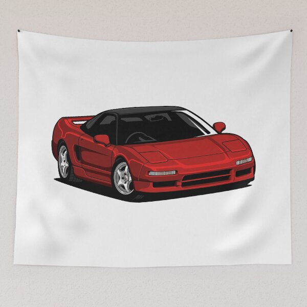 Item preview, Classic Honda NSX-R Red designed and sold by vektoranda.