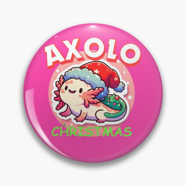 Item preview, Cute and smiling Christmas Axolotl celebrating Christmas designed and sold by Mr Pyuku.